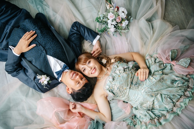 寝ころびショット