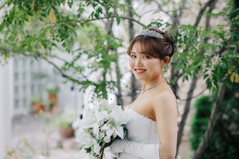 ご新婦様ソロショット♡