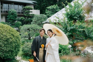 岡崎市で和装撮影を楽しんで♪｜白無垢◇奥殿陣屋