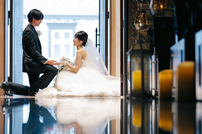 プロポーズ風ショット♡