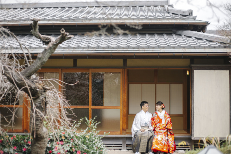 レトロな日本邸宅でノスタルジックに