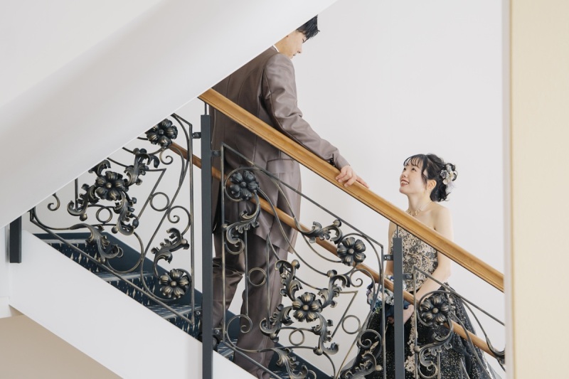 ブラックドレスで可愛いもかっこよさも兼ね備えて♡｜WD&CD◇スタジオ