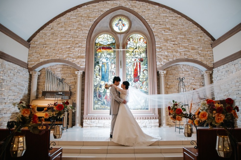 光のベールショット