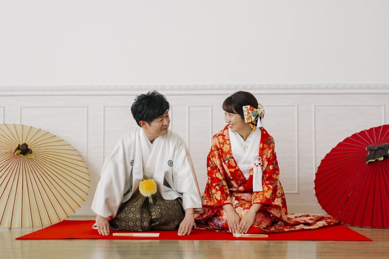 大きな髪飾りにご注目☆彡