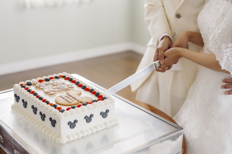 大好きなものたちと...|ウェディングドレス&カラードレス◇スタジオ◇ケーキ