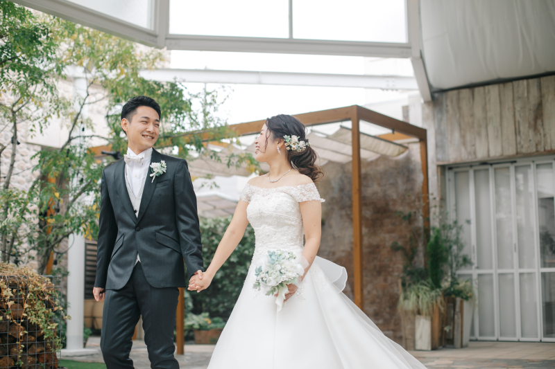 ガーデンでお散歩風♡