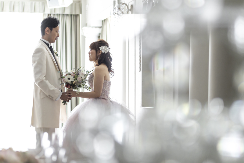 煌めくおふたりと