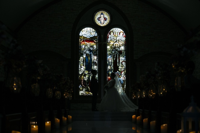 さらに照明を変えて