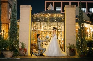 幻想的な夕暮れ＆ナイトフォト｜洋装2着◇スタジオ＆ロケーション撮影