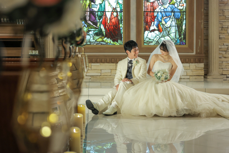 きらきらお座りショット