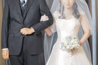 感謝の伝わるフォトウェディング｜ウェディングドレス◇スタジオ撮影◇挙式あり