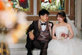 おふたりの愛に包まれて...♡｜色打掛＆ウェディングドレス◇スタジオ