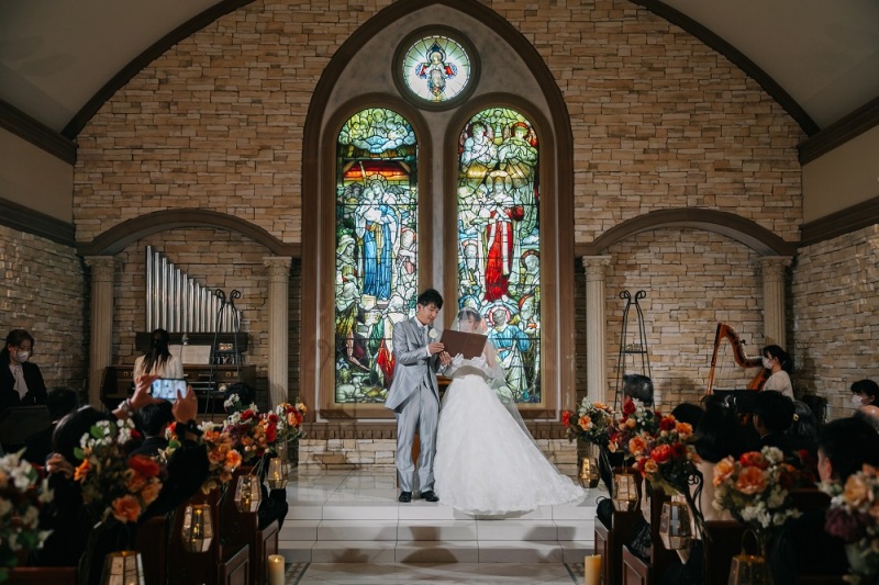 誓いの言葉読み上げ