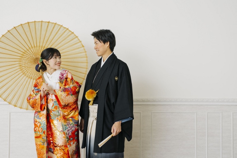 和装撮影スタート!