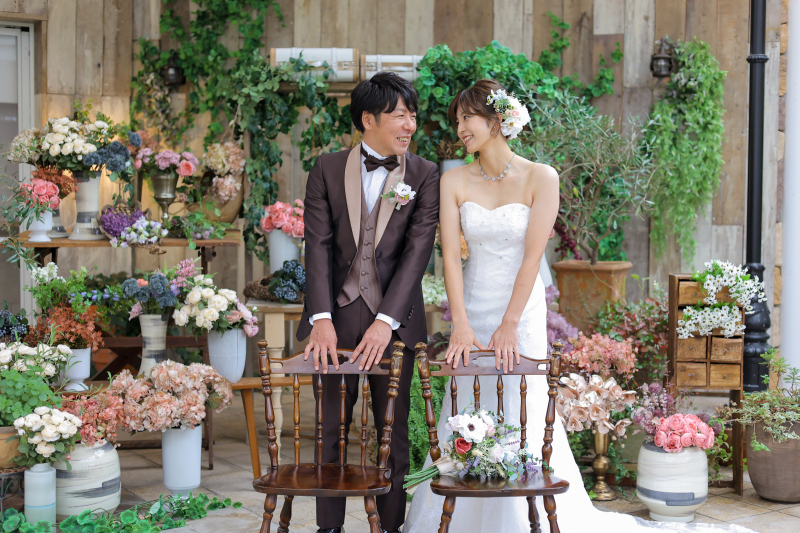 花々に囲まれたガーデンで✿