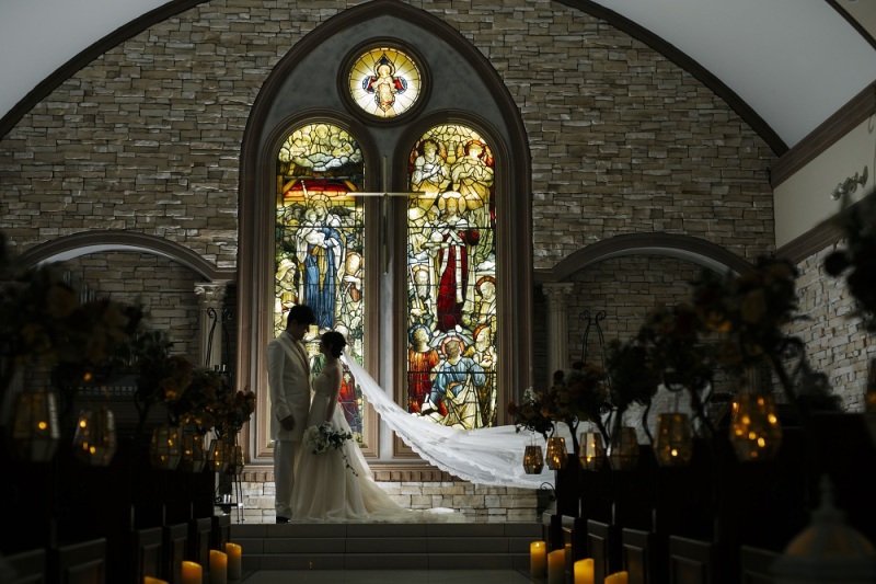 照明を中間にすると...