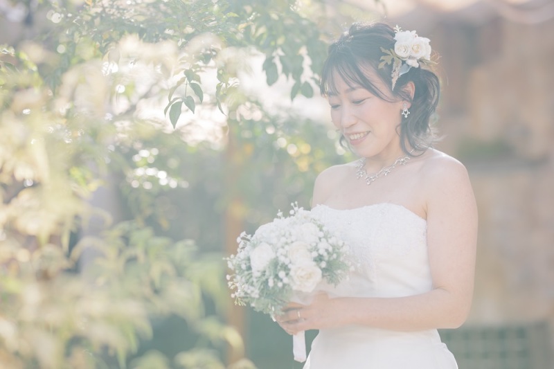 ご新婦様ソロショット♡