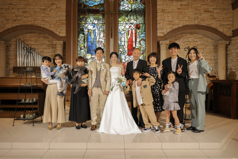 家族揃って楽しげな一枚✷