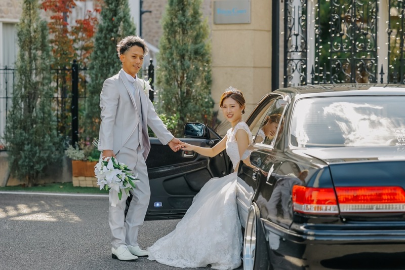 車の向きを変えて！