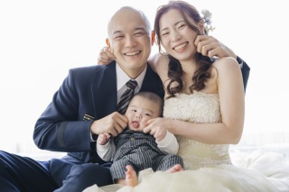 お子様と一緒にfamily photo wedding♡｜WD&CD◇スタジオ