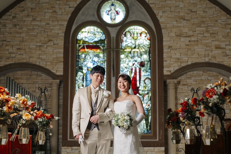 チャペル撮影スタート♡