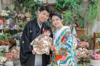 可愛いお子様とはんなり撮影♡｜和装2着◇スタジオ＆ロケーション撮影