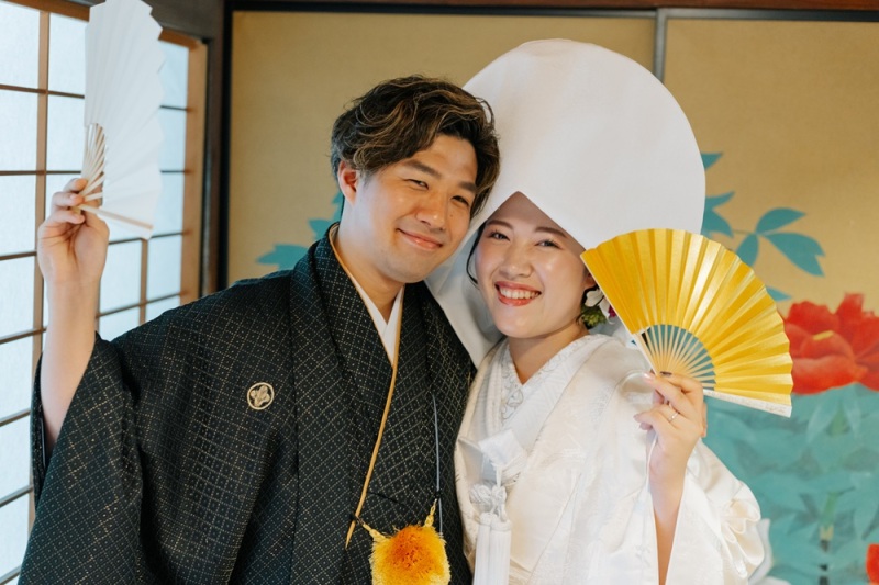 おふたりの自然体も残しました♡