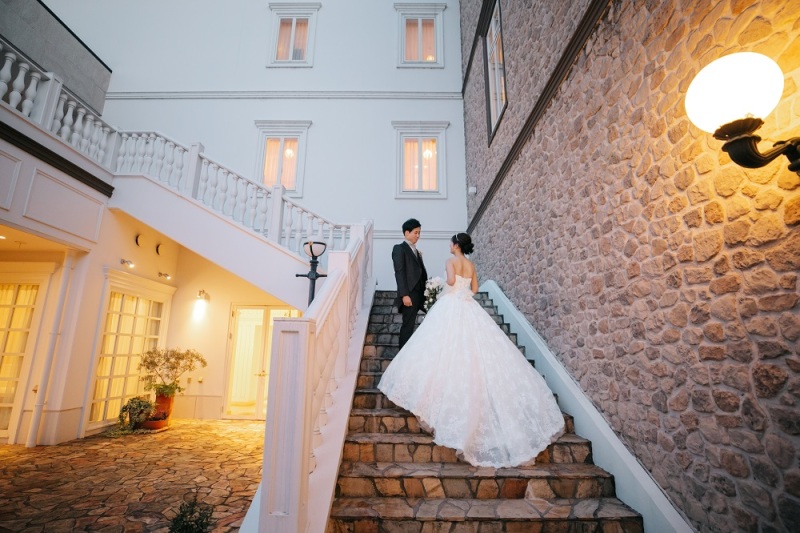 洋装へお色直し☀