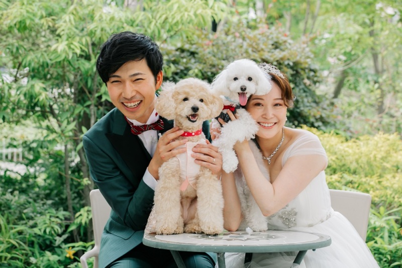 愛犬とも撮れますよ♡