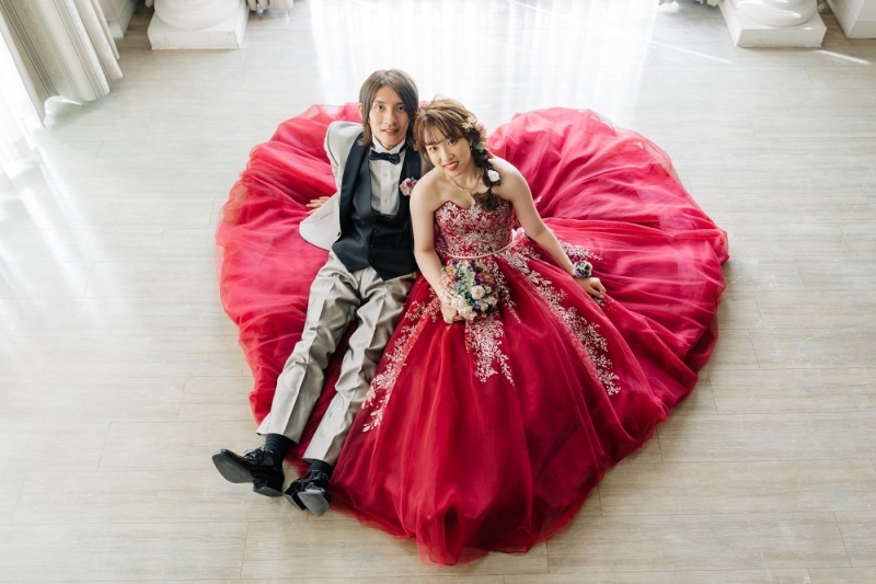 大人可愛い♡|色打掛&ウェディングドレス&カラードレス◇スタジオ&ロケ◇愛車