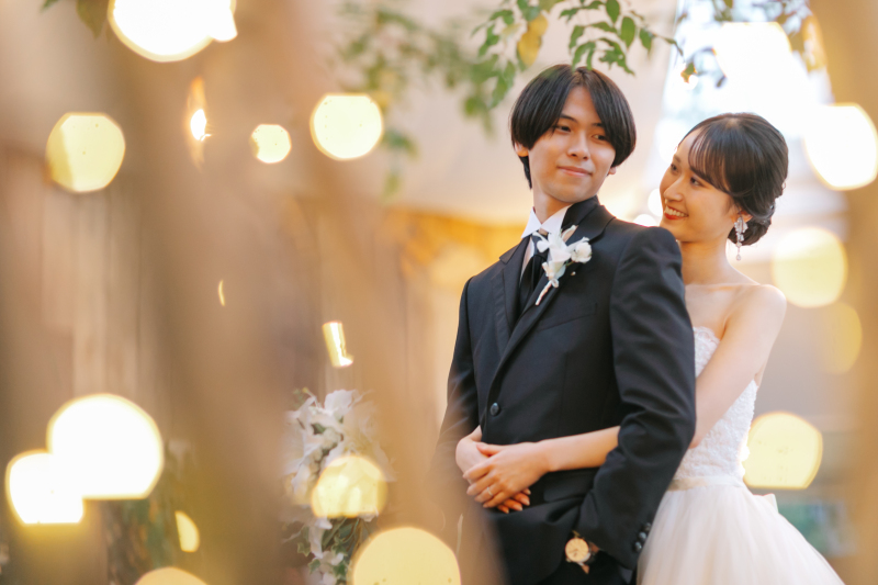 光の魔法に包まれて|ウェディングドレス◇スタジオ◇イルミ