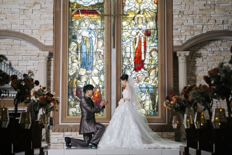 プロポーズ風ショット♡