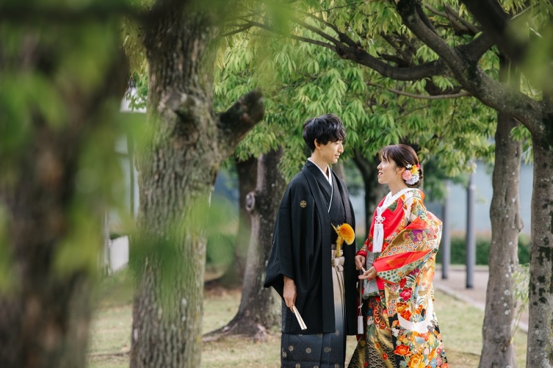 和装撮影スタート!!