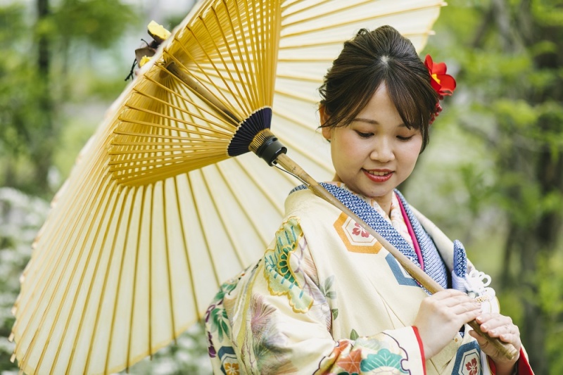 ご新婦様もソロショット♡