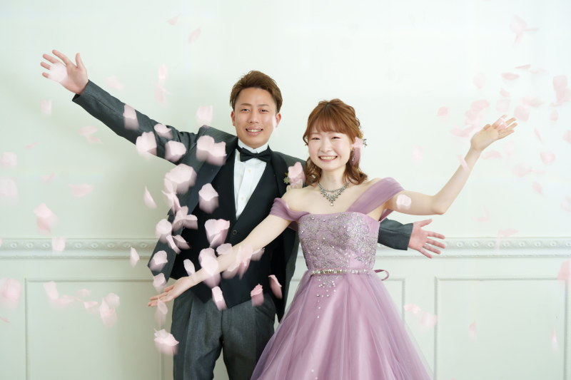 花吹雪舞う中で✷