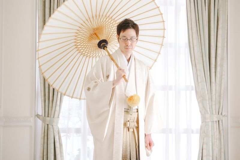 ご新郎様ソロショット