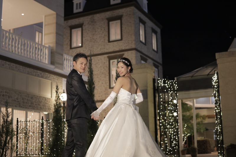 季節感を感じさせるナイトフォト