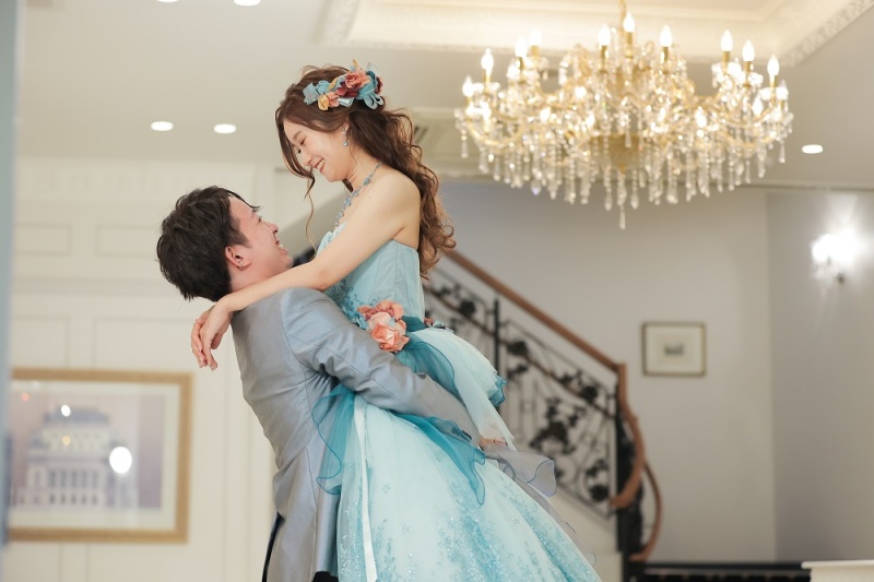 ご新郎様へだっこして...♡