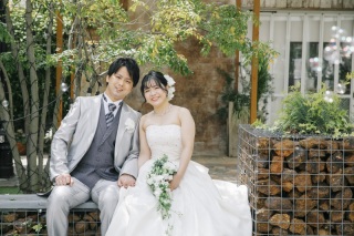 チャペル～ガーデンでの撮影☀｜ウェディングドレス◇スタジオ