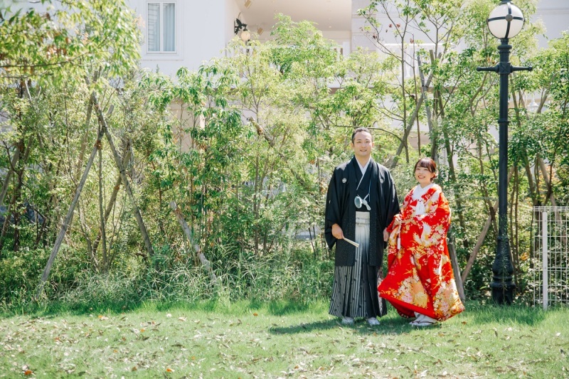 緑いっぱいのガーデンで