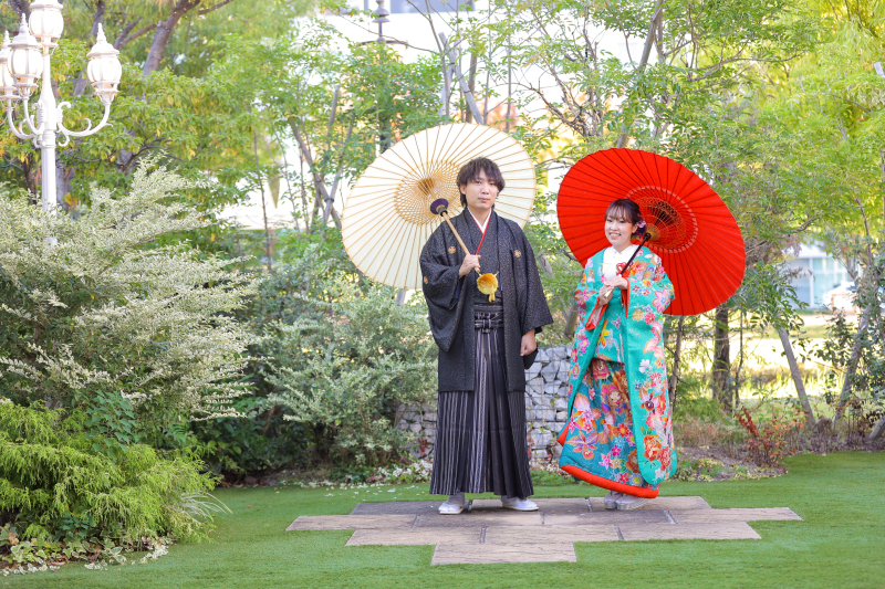 和洋折衷!洋風ガーデンで*