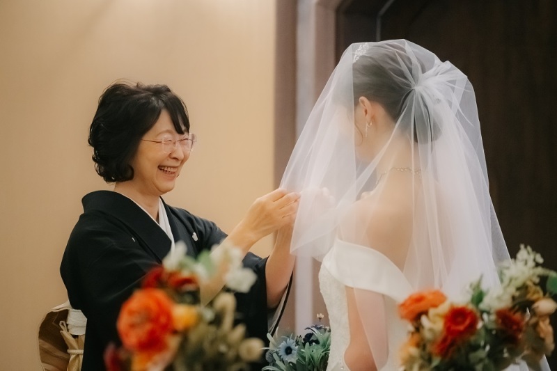 おふたりの自然な表情