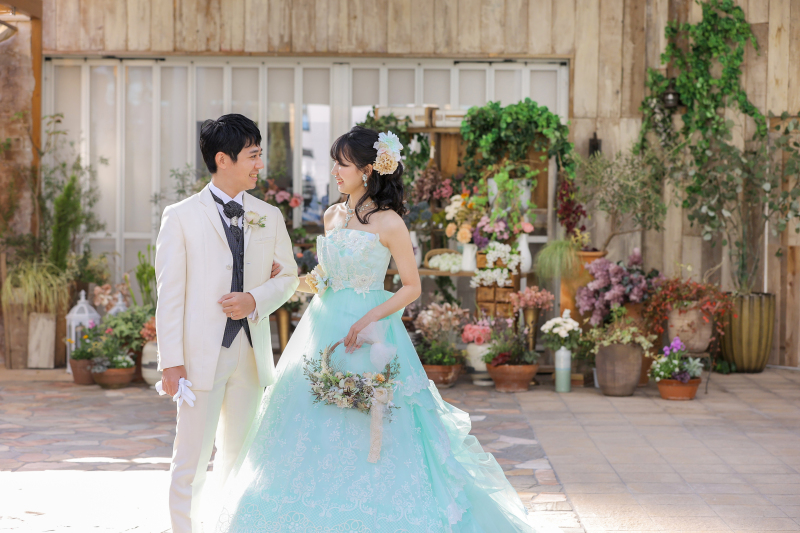 淡色ドレスで✷