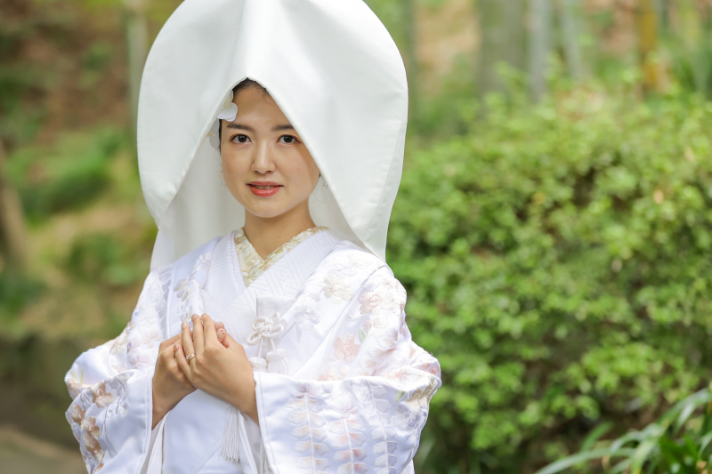 こだわりの綿帽子スタイル♡