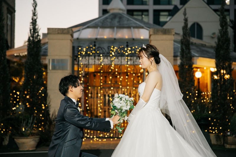 プロポーズ風ショット