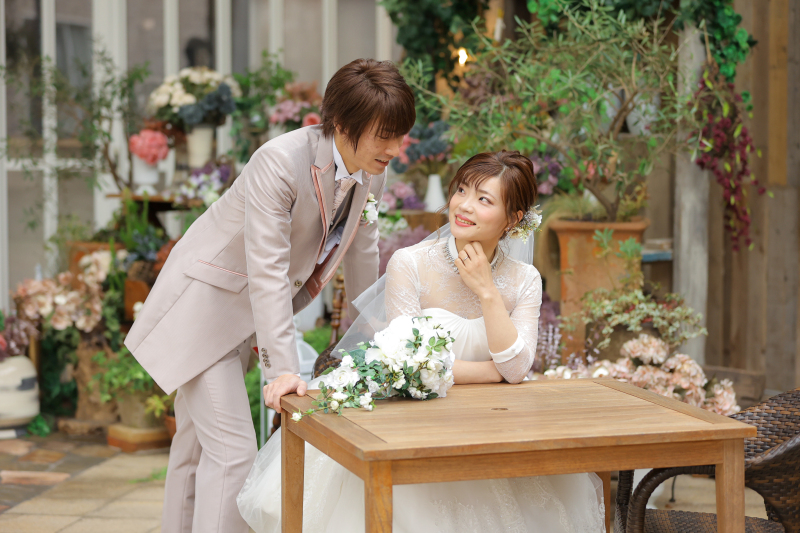 ガーデンでおしゃべり♡