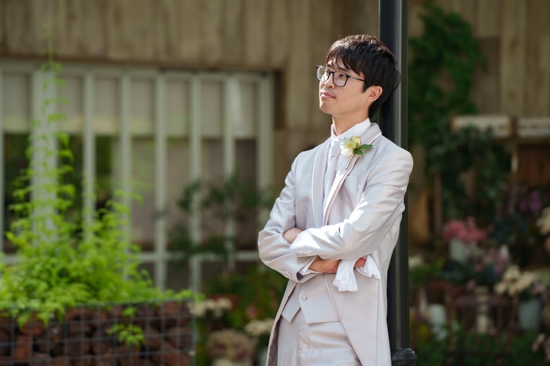 ご新郎様ソロショット!