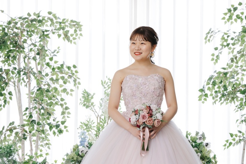 ピンクドレス☀