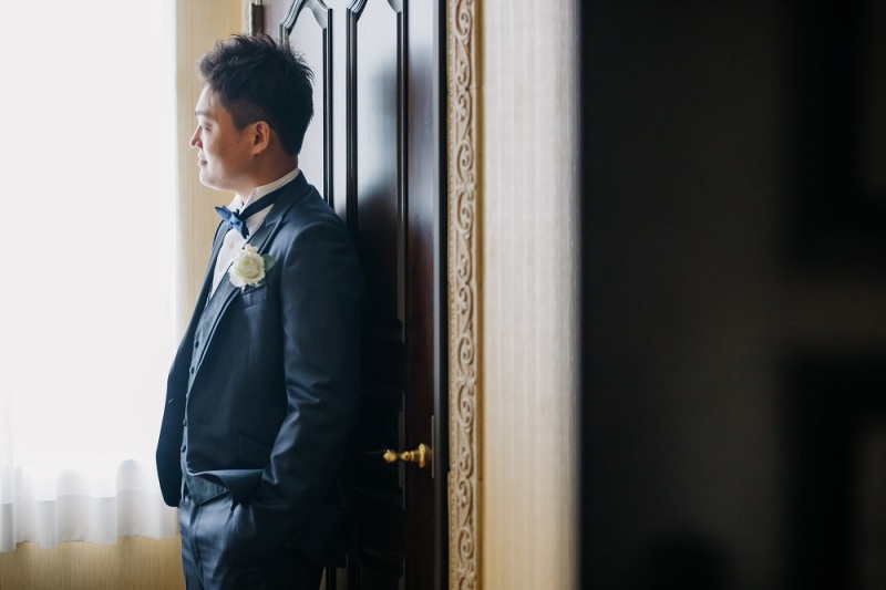 ご新郎様ソロショット☆彡