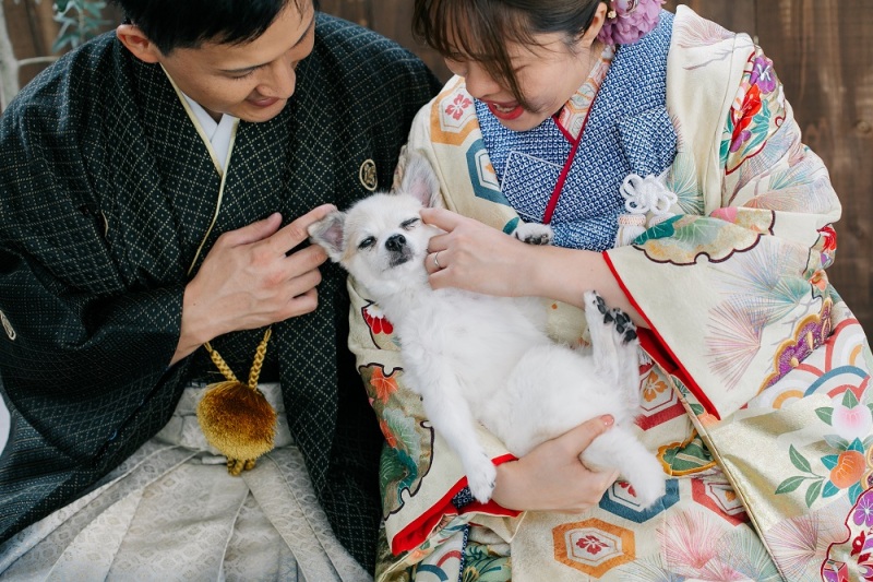 わんちゃんと^ ^